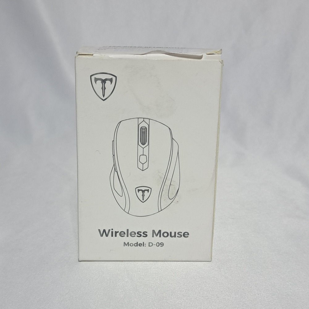 NEW Wireless Mouse Model D-09 USB Receiver for Laptop PC Mac Chromebook